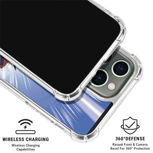 Dragon Ball Z Goku Kamehameha Blast iPhone 15 Pro Clear Case